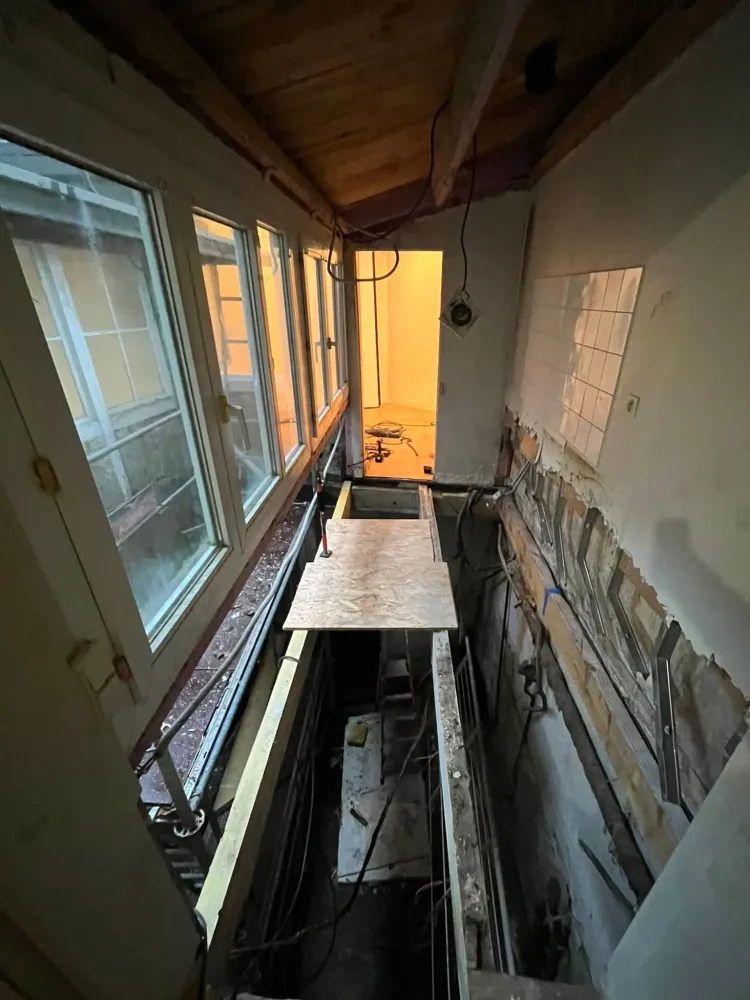 renovation cuisine 2 - Avant