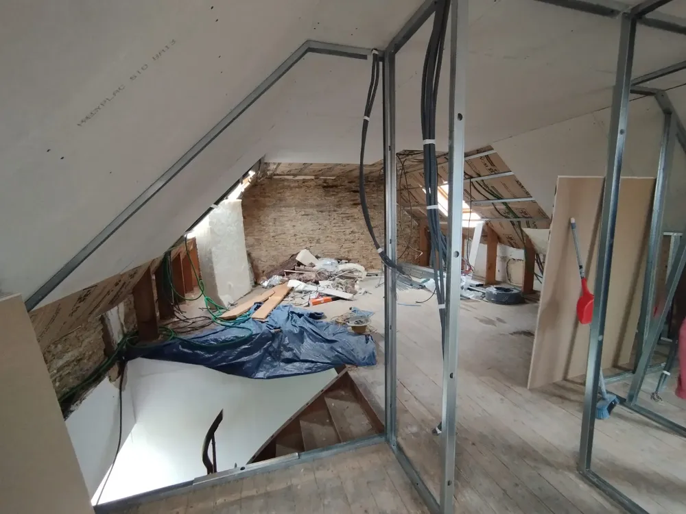 creation d espaces -  avant
