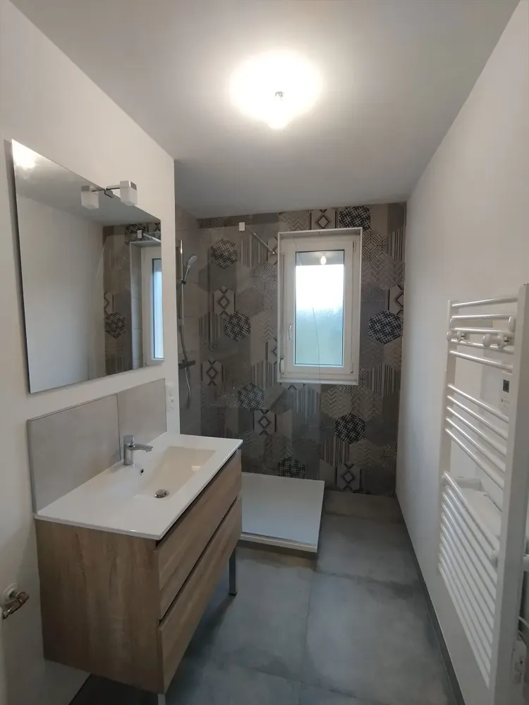 renovation salle de bain - Apres