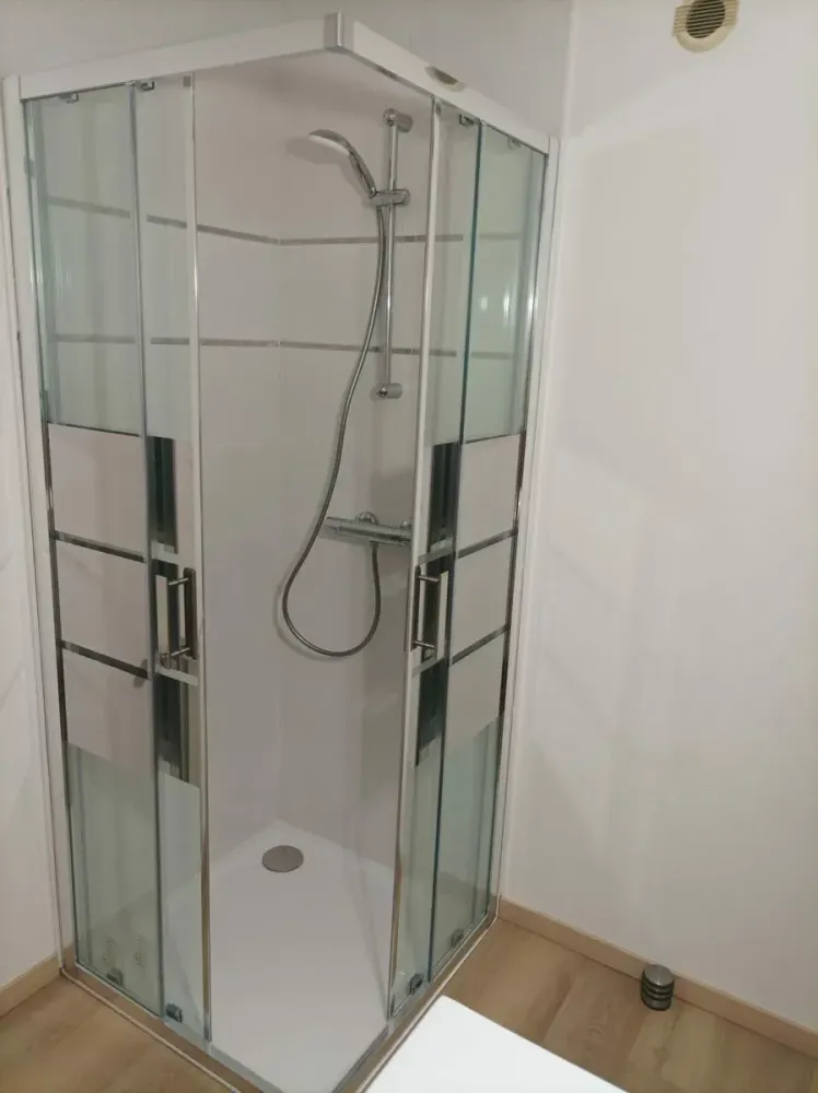 douche - apres